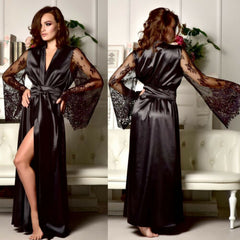 Silk Long Nightgown
