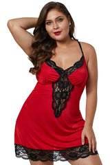beautiful comfort lace plus size night gown