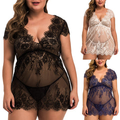 Full size lingerie full lace teddy