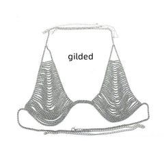 Tassel Rhinestone Lingerie Body Chain