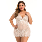 Full size lingerie full lace teddy
