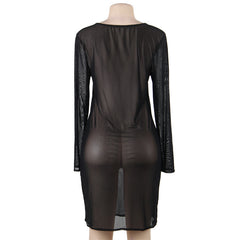 Lingerie Mesh Dress